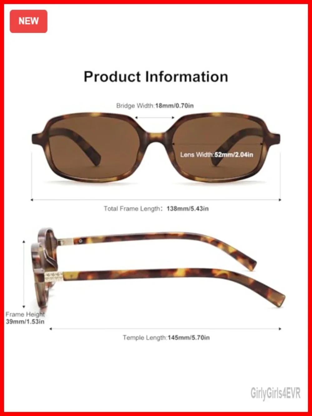 Trendy Rectangle Sunglasses Y2K Shades UV Protection